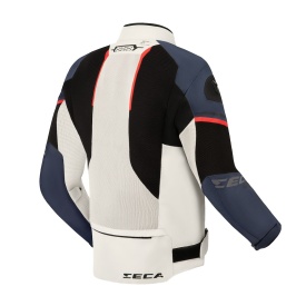 Geaca moto SECA Airflow III Navy/Grey (protectie de spate inlcusa Level 2) - Img 2