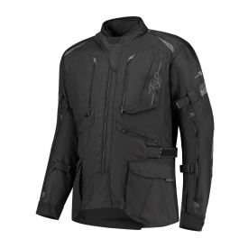 Geaca moto touring Rusty Stitches Cliff Black