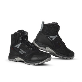Ghete (cizme) moto Adventure (Touring) Unisex Seventy model SD-BA7 Stelvio culoare: negru/gri - Img 5