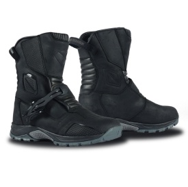 Ghete (cizme) moto Touring/Adventure barbati All Season Ixon model Klay WP MS culoare: negru (100% waterproof) - Img 5