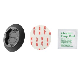 Kit Quiklox - suport universal pentru montare suport telefon + adaptor adeziv UNIVERSAL ADHESIVE PAD - montaj pe ghidon - Img 2