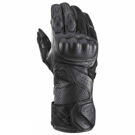 Manusi barbati Racing vara piele Ixon model Thunder Air MS culoare: negru - degete tactile - Img 5