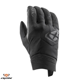 Manusi barbati Roadster Mid-season textil/piele Ixon model MIG 2 WP MS culoare: negru - degete tactile - waterproof - Img 1
