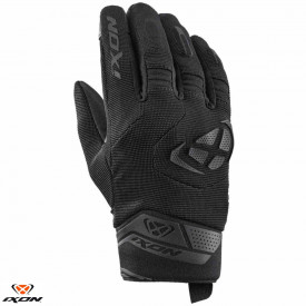 Manusi femei Roadster vara textil/piele Ixon model MIG 2 LS culoare: negru - degete tactile