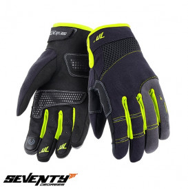 Manusi femei Urban vara Seventy model SD-C50 negru/galben - degete tactile