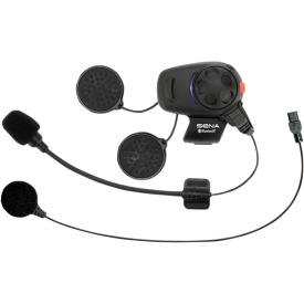 Sistem comunicare moto complet Bluetooth INTERCOM SENA model SMH5-10 - kit 1 bucata (pentru 1 utilizator)