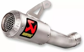 Toba finala Akrapovic Titanium Slip-On Line Muffler Honda CBR 1000RR 2017 - 2019 - Img 1