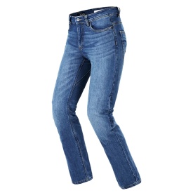 Blugi (jeans) moto barbati Seventy model SD-PJ18 Torino tip Regular fit culoare: albastru - Img 5