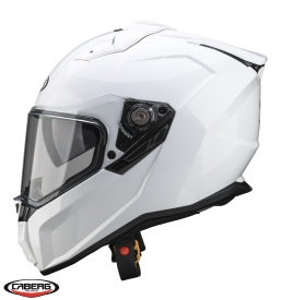 Casca adventure/off road Caberg model Tanami SV A1 alb lucios Pinlock ready - lentila Pinlock inclusa - Img 3