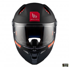 Casca integrala MT Revenge 2 S A1 negru mat - omologare noua ECE 22.06 - tip viziera: MT-V-14B - Img 3
