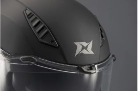Casca modulabila (flip-up) Axxis GhostFighter SV A12 titanium mat (ochelari soare integrati) – tip viziera: MT-V-36 - Img 3