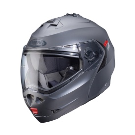 Casca modulabila (flip-up) Caberg model Duke X SV gun metal (titanium) mat Pinlock ready - lentila Pinlock inclusa - Img 8