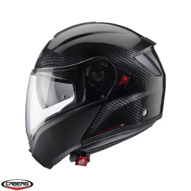 Casca modulabila (flip-up) Caberg model Levo X 94 carbon Pinlock ready - lentila Pinlock inclusa (100% carbon) - Img 4