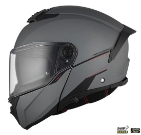 Casca modulabila MT Atom 2 SV A2 titanium mat (ochelari soare integrati) Pinlock Ready - tip viziera: MT-V-35 - Img 5