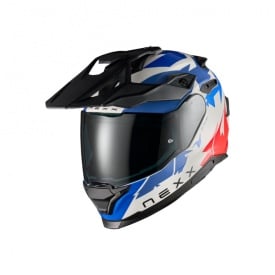 Casca moto NEXX Y.TRAVL Primal Blue Red (pinlock inclus + viziera cadou) - Img 3