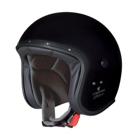 Casca open face (jet) Caberg model Freeride X 17 negru mat (fibra de sticla) - Img 6