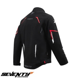 Geaca (jacheta) barbati Racing Seventy iarna model SD-JR65 Piston culoare: negru/rosu/alb - Img 3