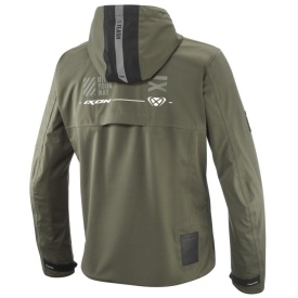 Geaca (jacheta) motociclete barbati Touring/Adventure/Urban Ixon Mid-Season model M-Quarter MS culoare: khaki/negru (geaca laminata; waterproof si pe exterior) - Img 5