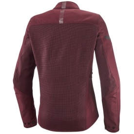 Geaca (jacheta) motociclete femei Racing/Roadster Ixon vara model Fresh LS culoare: burgundy (visiniu) - Img 4
