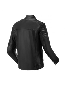 Geaca moto piele SECA Wanted II negru (protectii incluse) - Img 4