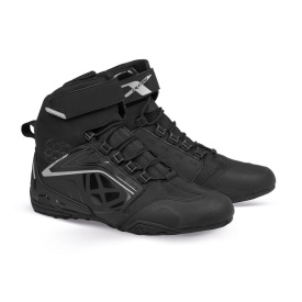 Ghete moto Roadster femei All Season Ixon model Killer WP LS culoare: negru/argintiu (100% waterproof) - Img 3
