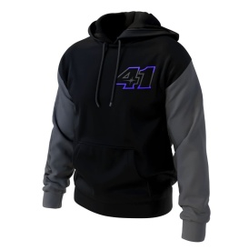 Hanorac (hoodie) barbati Ixon model SW1 Espa 24 MS culoare: negru/antracit - Img 5