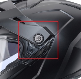 Kit mecanism viziera casca adventure/off road Caberg model Tanami SV - Tanami SV carbon