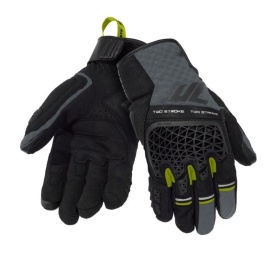 Manusi barbati Naked/Adventure vara Seventy model SD-N60 Two Stroke culoare: negru/gri/galben fluor - degete tactile - Img 3