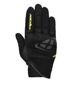 Manusi barbati Roadster vara textil/piele Ixon model MIG MS culoare: negru/galben - degete tactile - Img 5