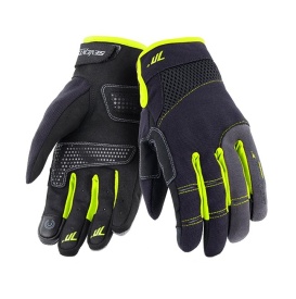 Manusi barbati Urban vara Seventy model SD-C48 negru/galben - degete tactile - Img 5