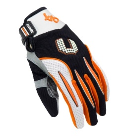 Manusi motociclete cross-enduro unisex Unik Racing model X-10 culoare: portocaliu - Img 1