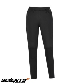 Pantaloni moto (leggins/colanti) femei Urban Seventy vara model SD-PL1 Iris culoare: negru - Img 3