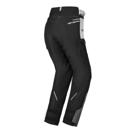 Pantaloni motociclete femei Touring/Adventure Ixon All season model Balder LS culoare: negru/gri/albastru - Img 4