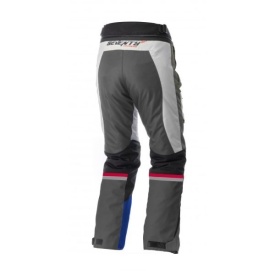 Pantaloni motociclete Touring unisex Seventy vara/iarna model SD-PT3 culoare: gri/rosu/albastru - Img 5