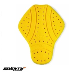 Protectie spate omologata geaca Seventy model SD-A10 - marime: S (compatibila cu gecile Seventy de femei) – culoare: galben