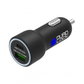Quad Lock incarcator priza USB Dual 12V