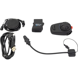 Sistem comunicare moto complet Bluetooth INTERCOM SENA model SMH5-10 - kit 1 bucata (pentru 1 utilizator) - Img 2