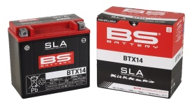 Baterie activata din fabrica BS-BATTERY BTX14 (FA) (YTX14 (FA)) SLA - Img 3