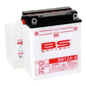 Baterie conventionala BS-BATTERY BB12A-A (YB12A-A) include electrolit