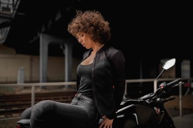 Blugi moto SECA Delta One femei negru - Img 5