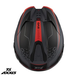 Casca integrala Axxis Hawk Evo SV Dark Justice C1 gri mat (ochelari soare integrati) - tip viziera: MT-V-31 - Img 5
