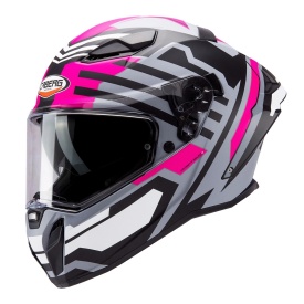 Casca integrala Caberg model Drift Evo II SV Horizon N6 gri/negru/fuchsia mat Pinlock ready - lentila Pinlock inclusa - Img 8