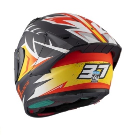 Casca integrala MT KRE+ Carbon Acosta A37 albastru inchis (negru) mat - 100% carbon - FIM approved - Img 6
