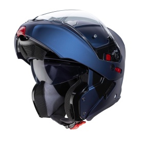 Casca modulabila (flip-up) Caberg model Horus X albastru mat Pinlock ready - lentila Pinlock inclusa - Img 5