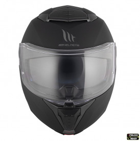 Casca modulabila MT Atom 2 SV A1 negru mat (ochelari soare integrati) Pinlock Ready - tip viziera: MT-V-35 - Img 3