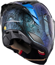 Casca moto ICON Ultraflite™ Opal Mandala Blue MIPS® - Img 3