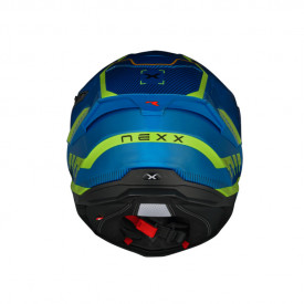 Casca moto NEXX Y.100R Baron Sky Blue Neon - Img 2