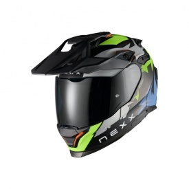 Casca moto NEXX Y.TRAVL Primal Neon Black(pinlock inclus + viziera cadou) - Img 3