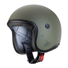 Casca open face (jet) Caberg model Freeride X 29 verde military mat (fibra de sticla) - Img 5