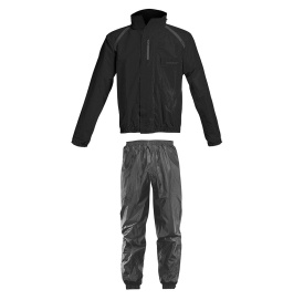 Costum moto ploaie (geaca+pantaloni) Seventy model SD-S1 culoare: negru (montare peste echipament) - Img 6